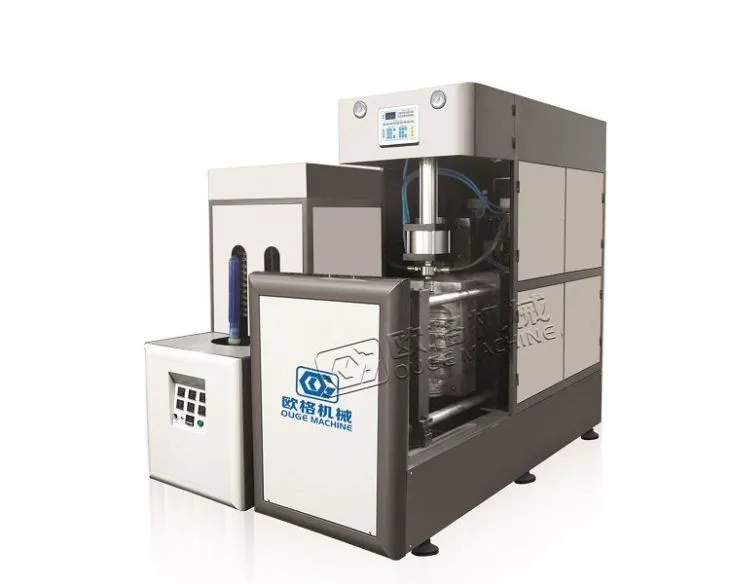 Напівавтоматична 5-ти галонова видувна машина для ПЕТ-пляшок